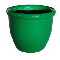 352 Decor Pot Gloss Dark Green