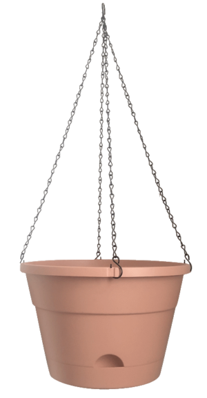 LEONARD Self Watering Hanging Basket Brick 33cm