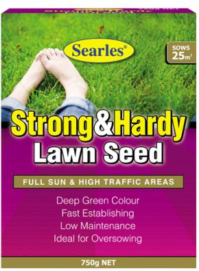 Strong and Hardy Lawn Seed 750g