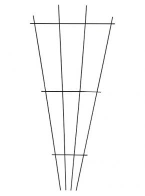 Trellis Fantail 90cm
