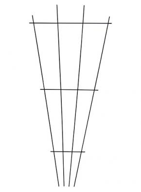 Trellis Fantail 120cm