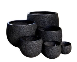 Mega Belly Pot Black Pebble [Sz:XSmall]