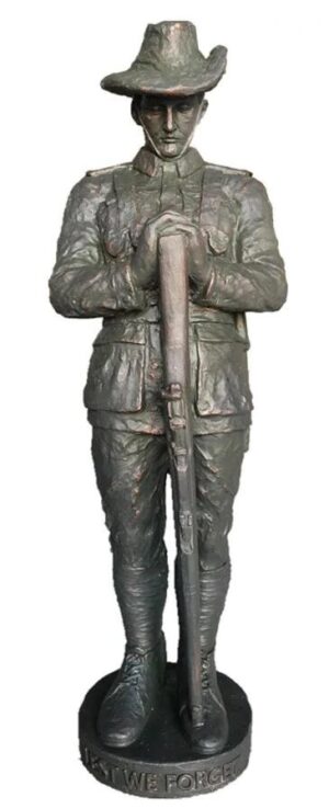ANZAC Statue Lest we Forget Garden ornament 100cm