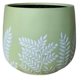 BUNGE Fern Pot Sage/White [Sz:Small]