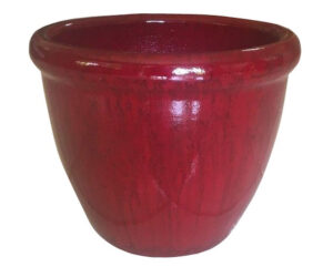 352 Decor Pot Gloss Juicy Red [Sz:Small]