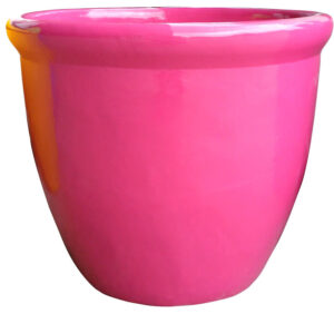 352 Decor Pot Gloss Pink [Sz:Small]