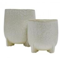 OLGA, WHITE Pot Holder