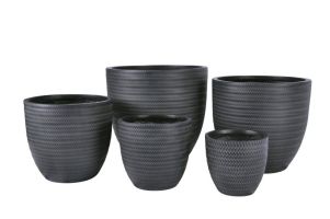 urbanLITE Bamboo Egg pot Java